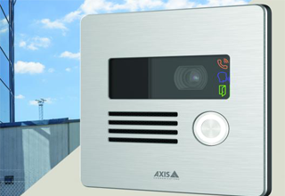 Compact, robust network intercom to complement any video surveillance system